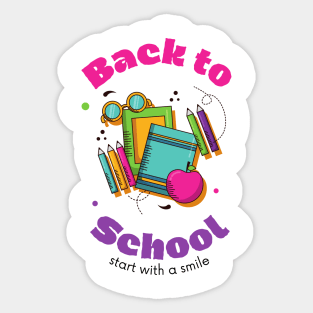 Back to School Sticker